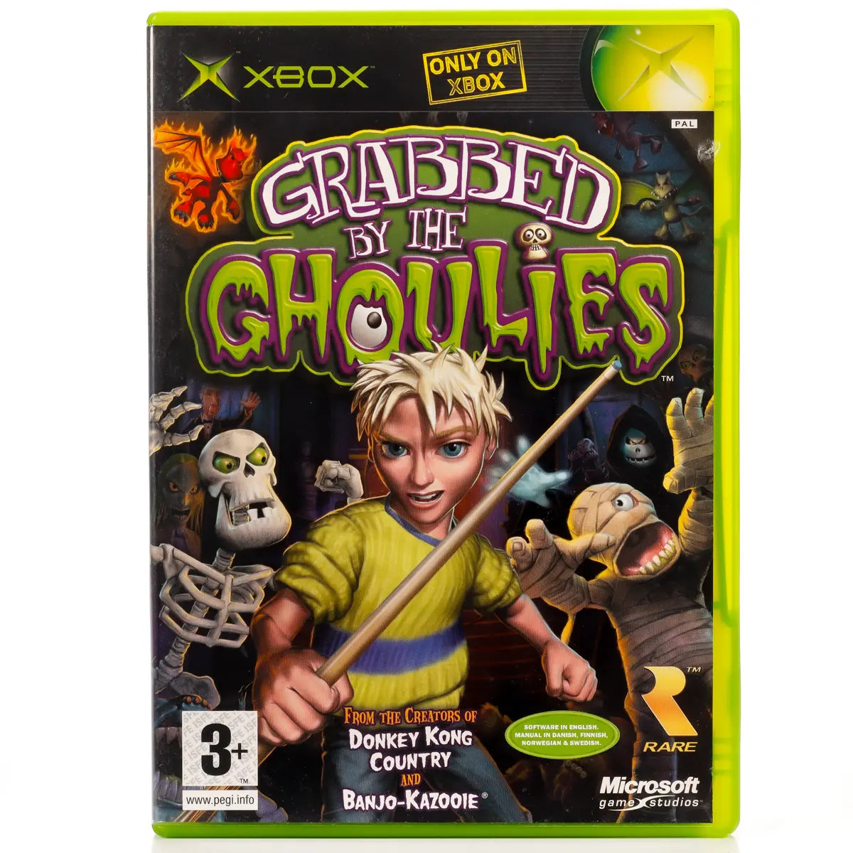 Grabbed by the Ghoulies - Xbox spill - Retrospillkongen
