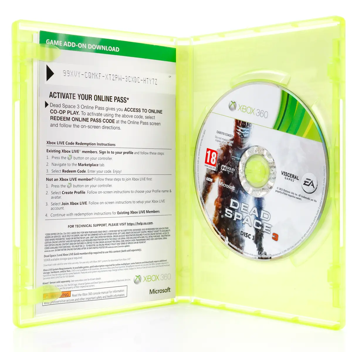 Dead Space 3 - Xbox 360 spill - Retrospillkongen