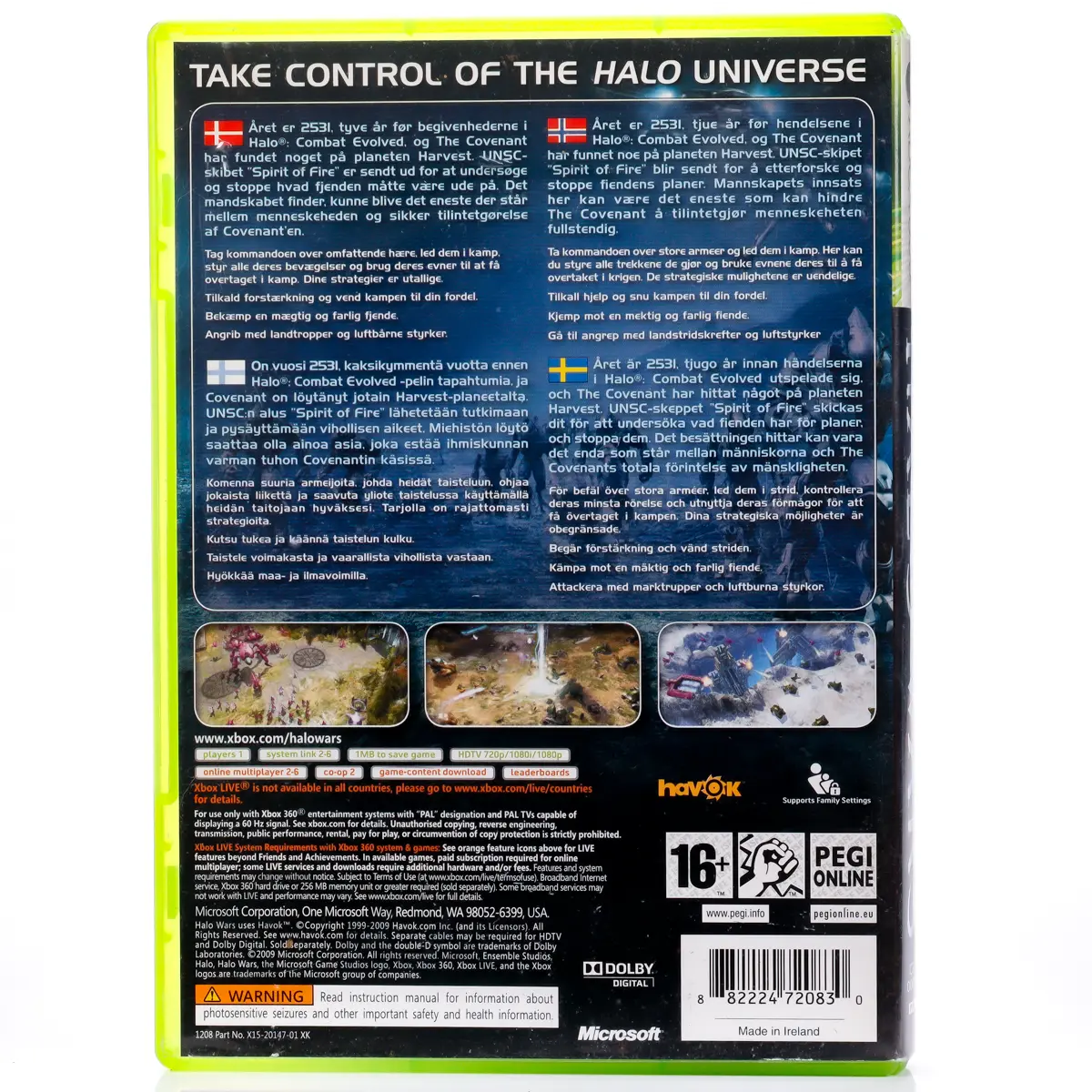 Halo Wars - Xbox 360 spill - Retrospillkongen