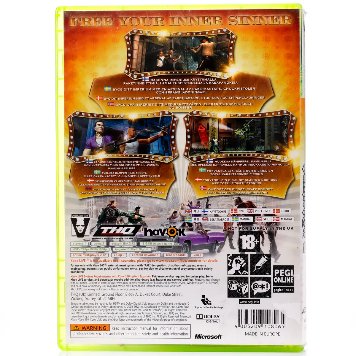 Saints Row 2 - Xbox 360 spill - Retrospillkongen
