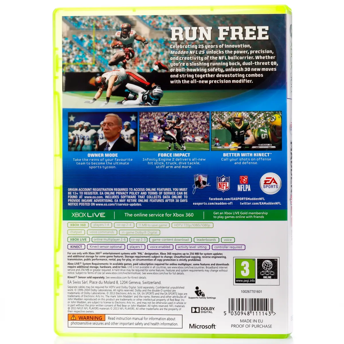 Madden NFL 25 - Xbox 360 spill - Retrospillkongen