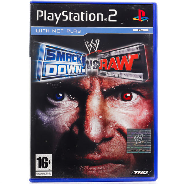 Renovert WWE Smackdown vs. Raw - PS2 spill - Retrospillkongen