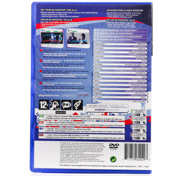 Renovert SingStar: Rock Ballads - PS2 spill - Retrospillkongen