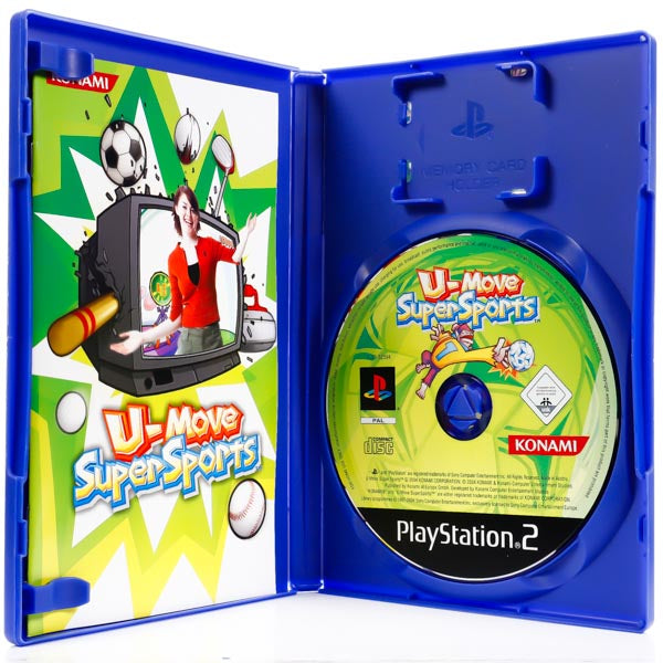 Renovert U-Move Super Sports - PS2 spill - Retrospillkongen