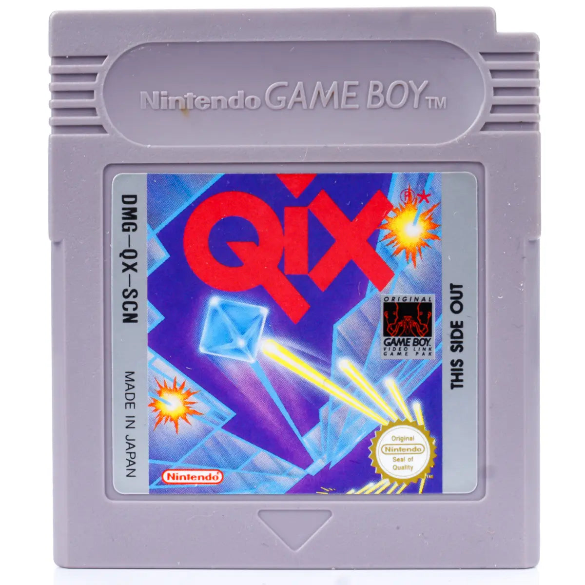 Qix - Gameboy spill - Retrospillkongen