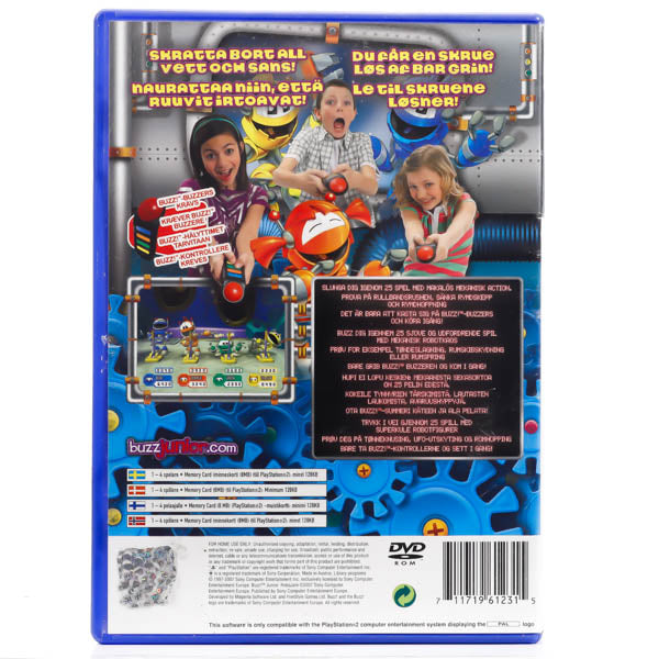 Renovert Buzz! Junior: RoboJam - PS2 spill - Retrospillkongen