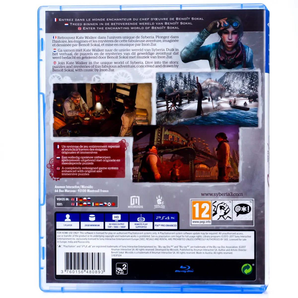 Syberia 3 - PS4 spill - Retrospillkongen