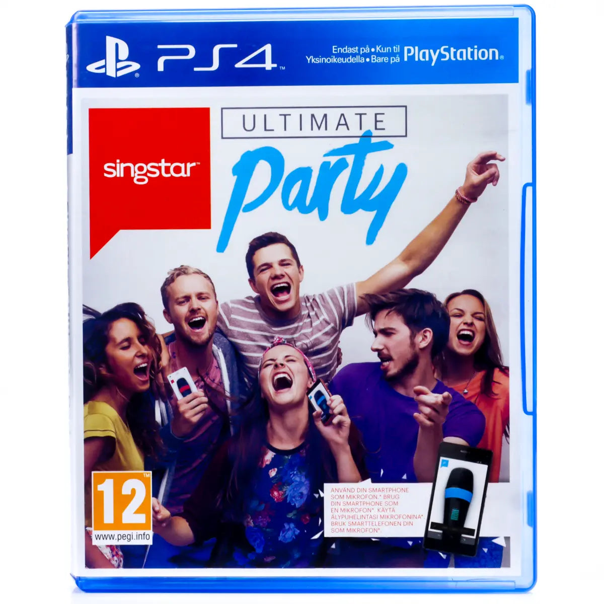 SingStar Ultimate Party PS4 Con 2 Microfoni Wireless - Nuovo Di Zecca - Spedizione Gratuita