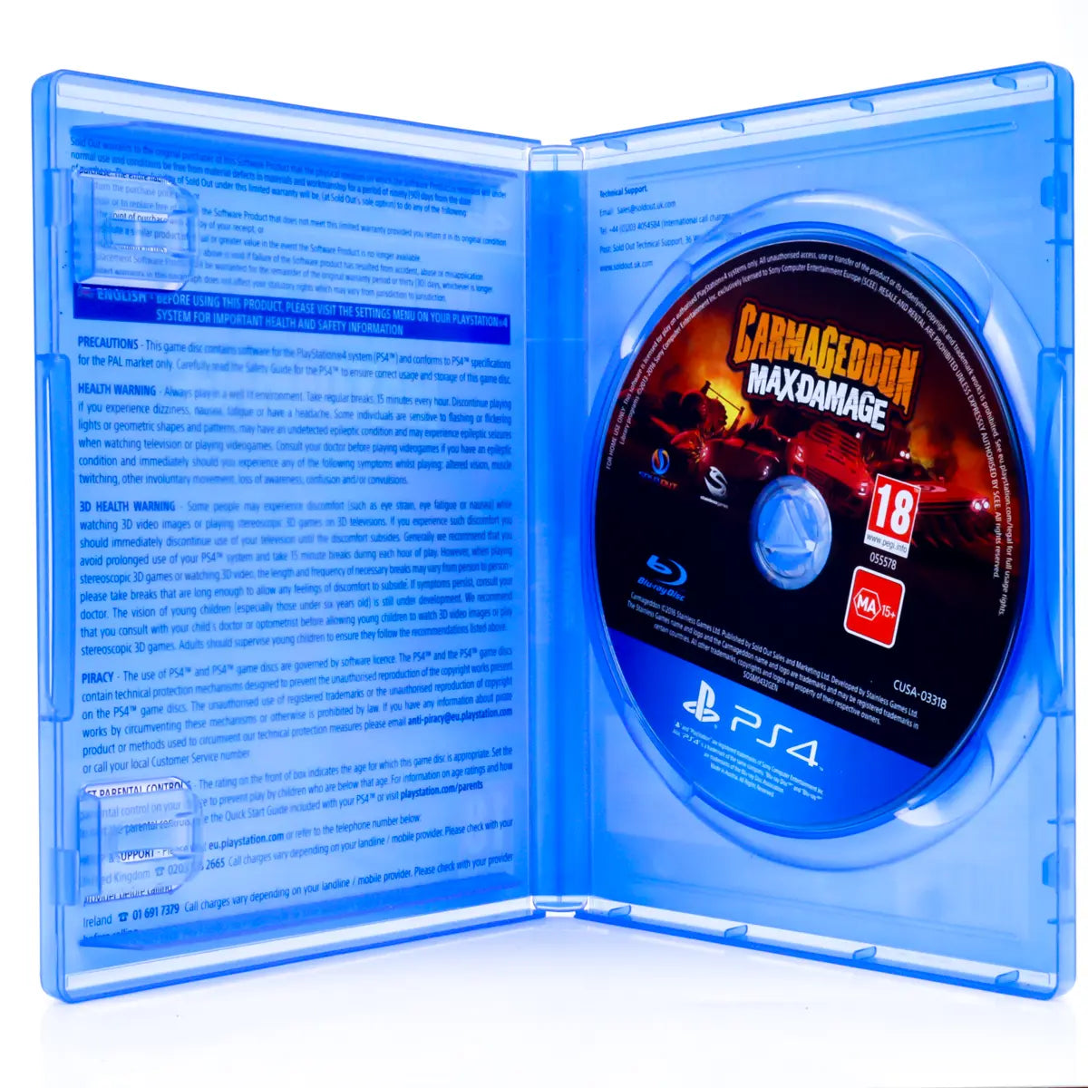 CarmaGeddon: MaxDamage - PS4 spill - Retrospillkongen