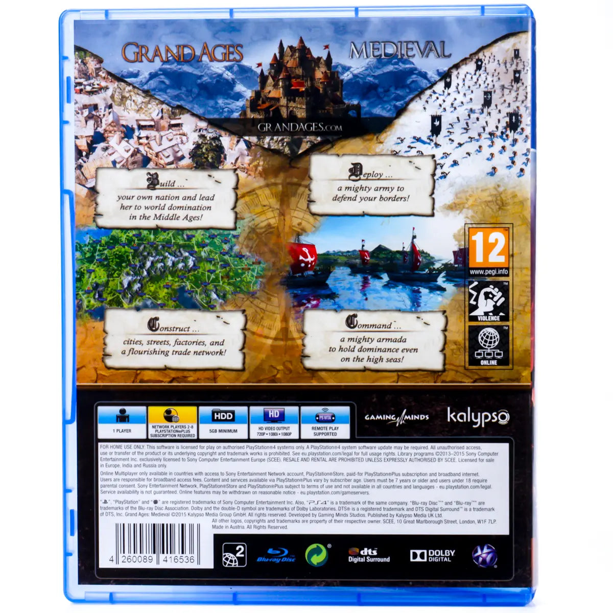 Grand Ages: Medieval - PS4 spill - Retrospillkongen
