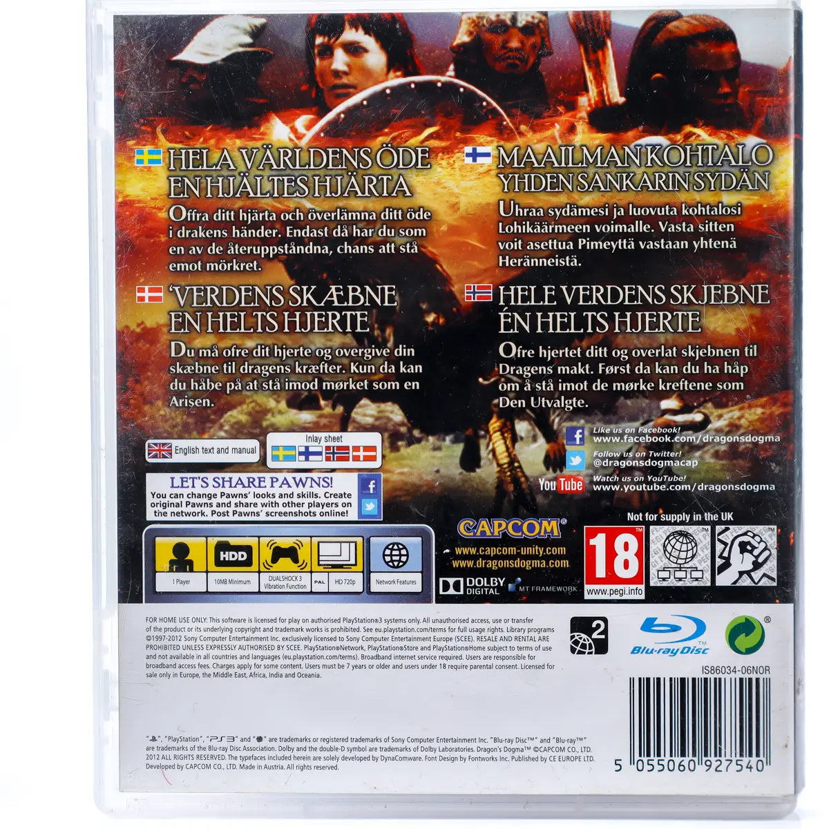 Dragon's Dogma - PS3 spill - Retrospillkongen