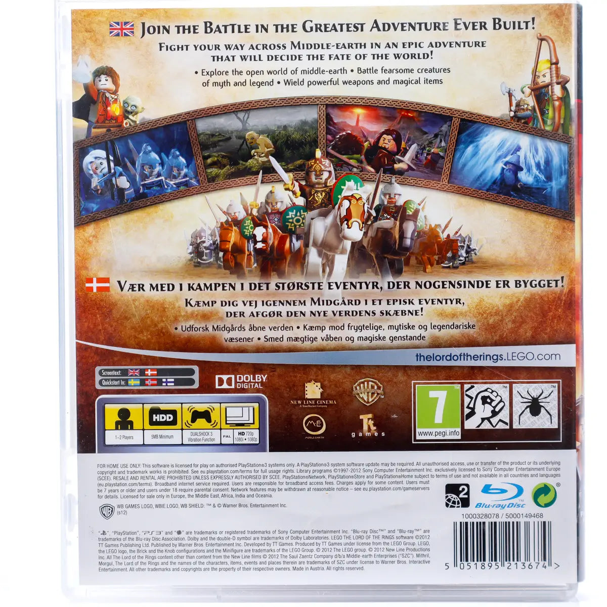 LEGO The Lord of the Rings - PS3 spill - Retrospillkongen