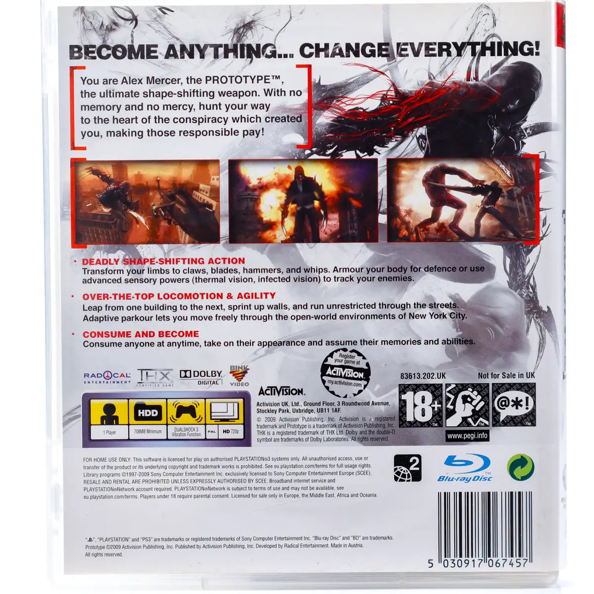 Prototype - PS3 spill - Retrospillkongen