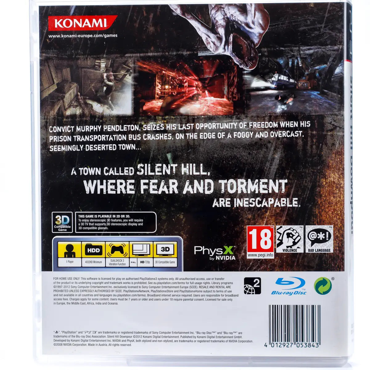 Silent Hill: Downpour - PS3 spill - Retrospillkongen