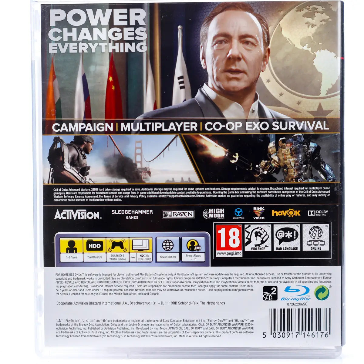 Call of Duty: Advanced Warfare - PS3 spill - Retrospillkongen