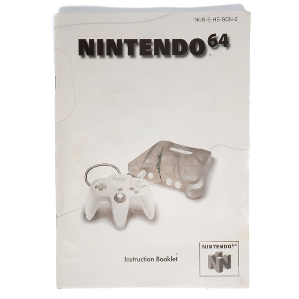 Nintendo 64 Manual | Retrospillkongen