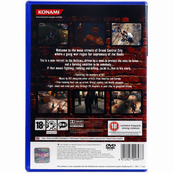 Renovert Crime Life: Gang Wars - PS2 spill - Retrospillkongen