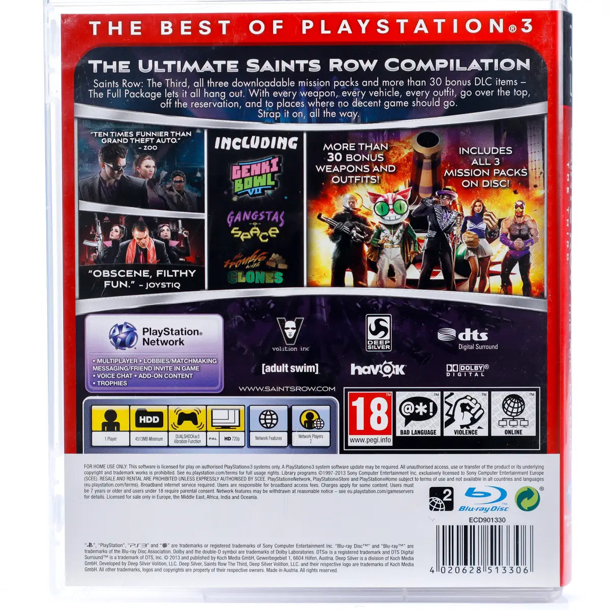 Saints Row: The Third - The Full Package - PS3 spill - Retrospillkongen