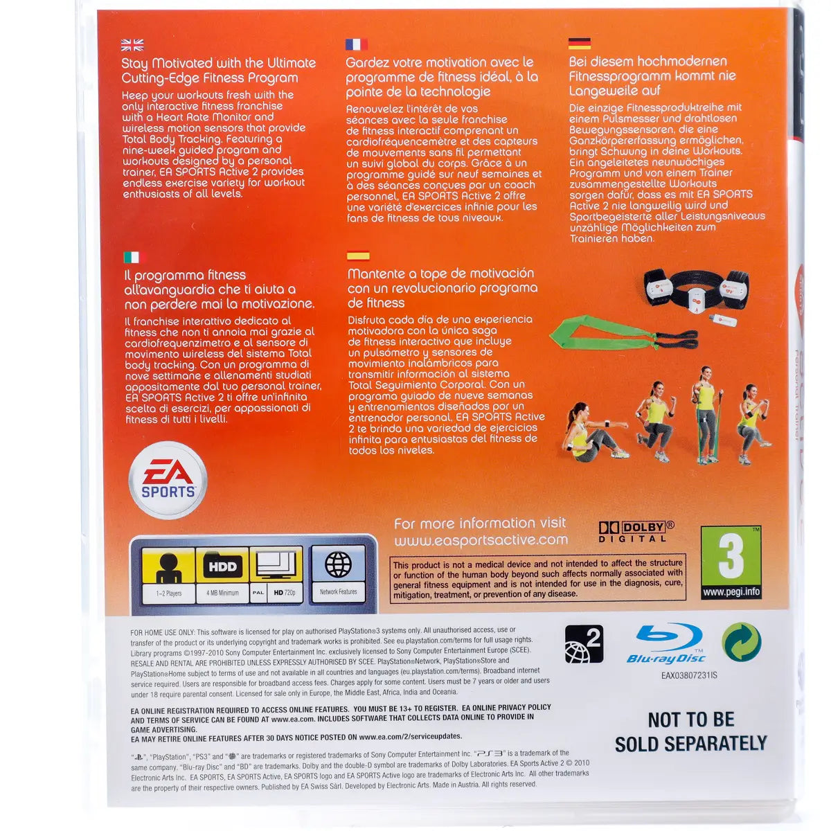 EA Sports Active 2 - PS3 spill - Retrospillkongen