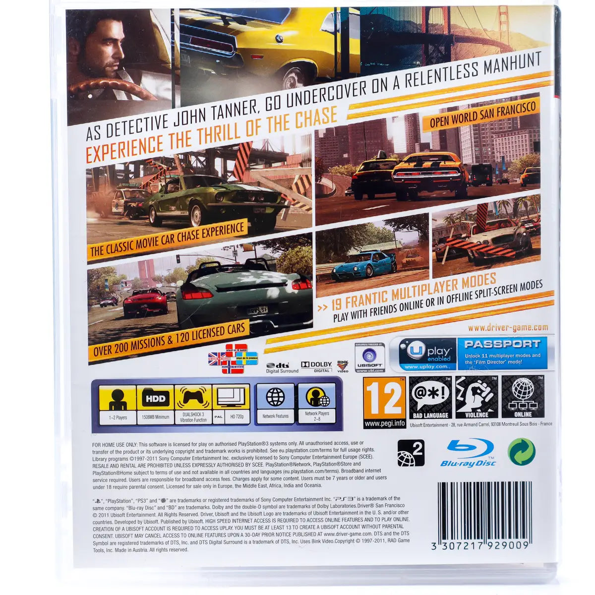 Driver: San Francisco - PS3 spill - Retrospillkongen