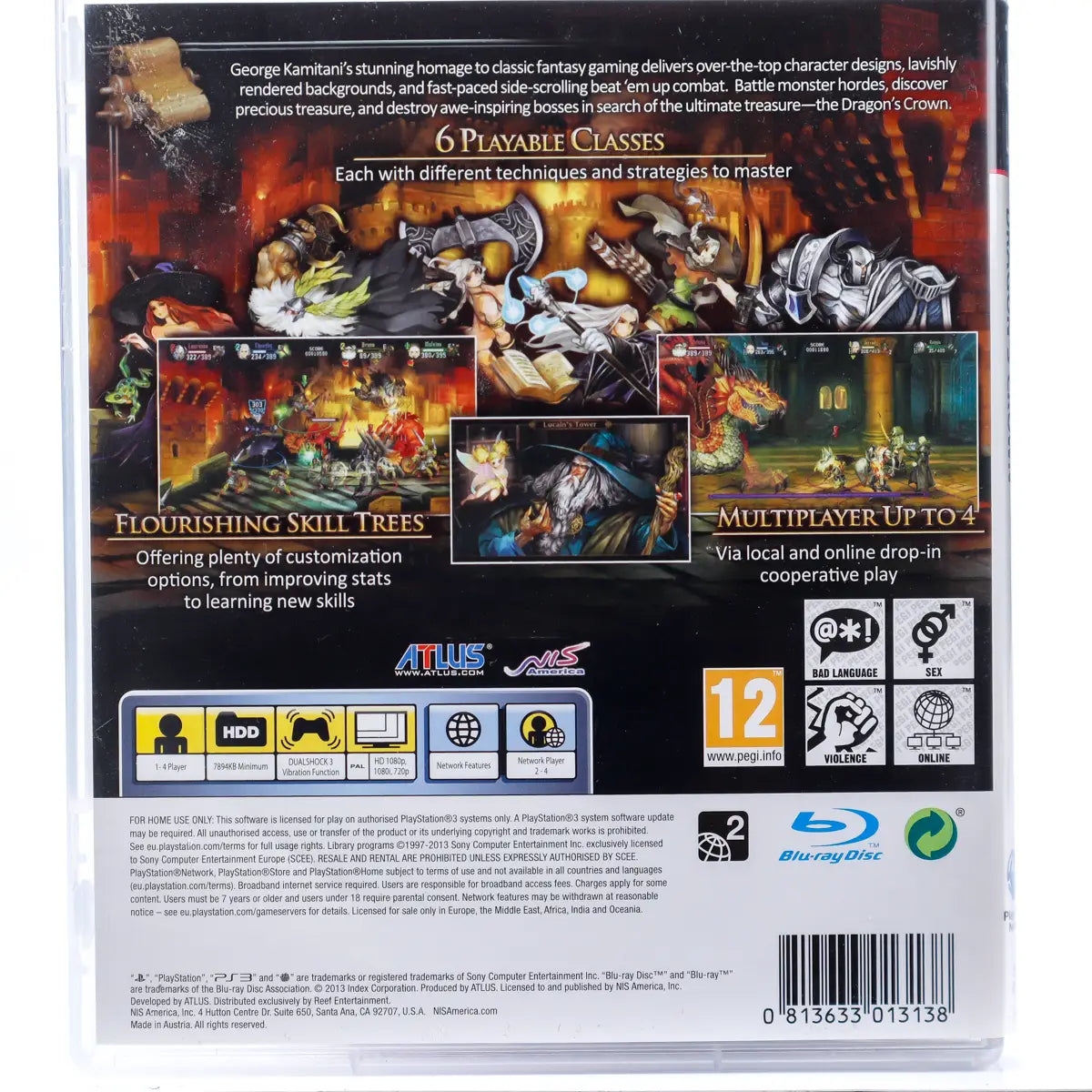 Dragon's Crown - PS3 spill - Retrospillkongen