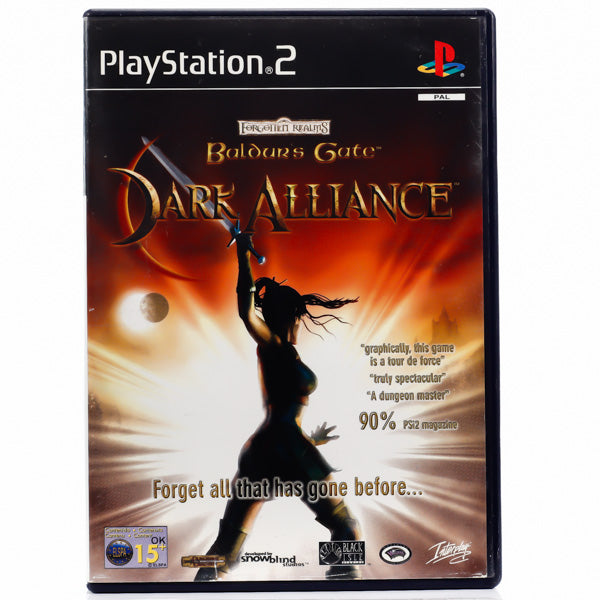 Renovert Baldur's Gate: Dark Alliance - PS2 spill - Retrospillkongen