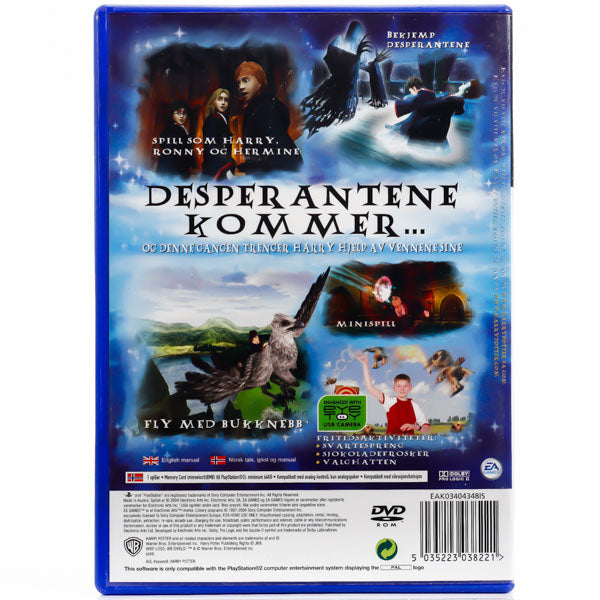 Renovert Harry Potter and the Prisoner of Azkaban - PS2 spill - Retrospillkongen