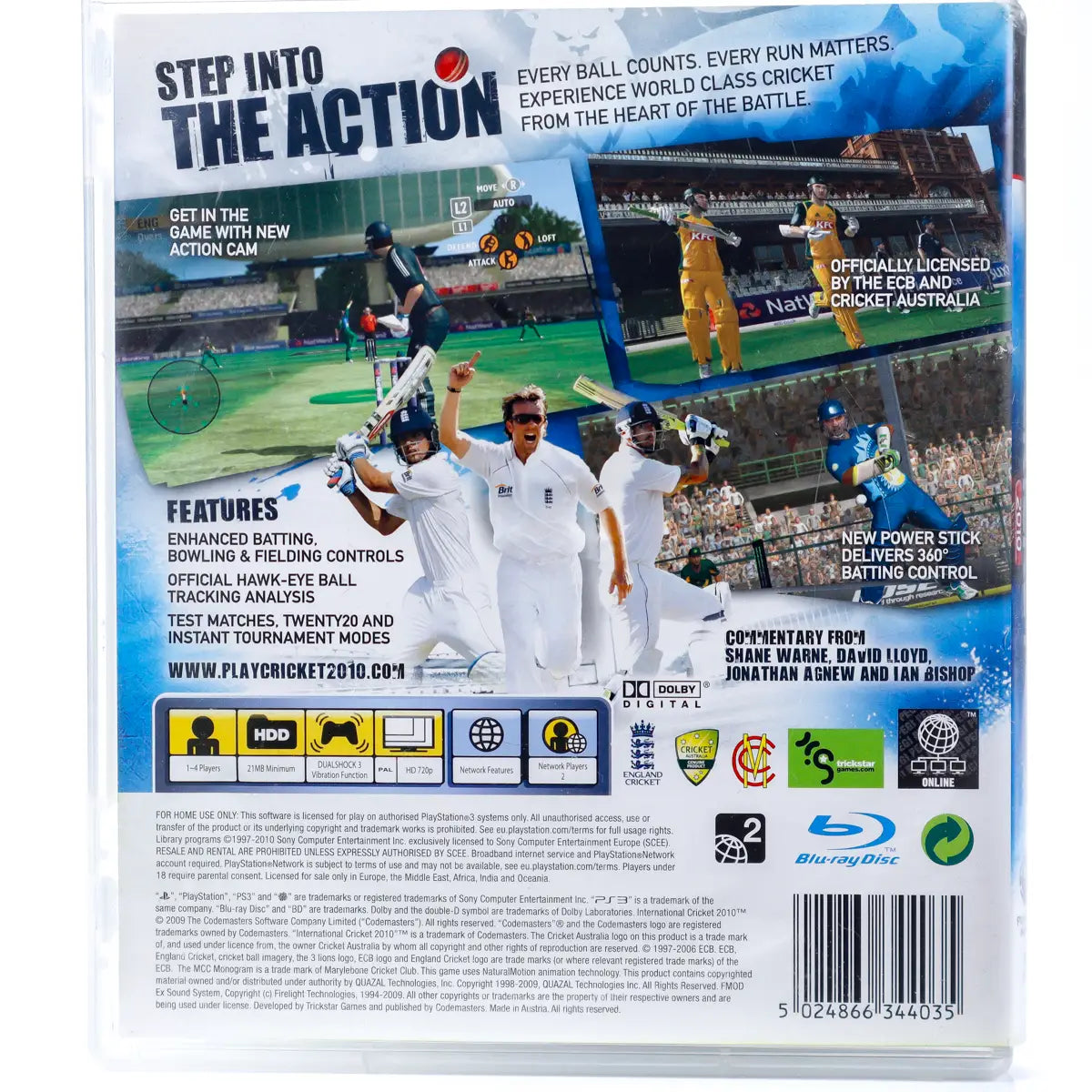 International Cricket 2010 - PS3 spill - Retrospillkongen