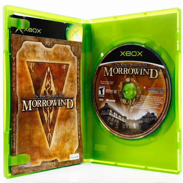 Renovert The Elder Scrolls III: Morrowind - Xbox Original-spill - Retrospillkongen