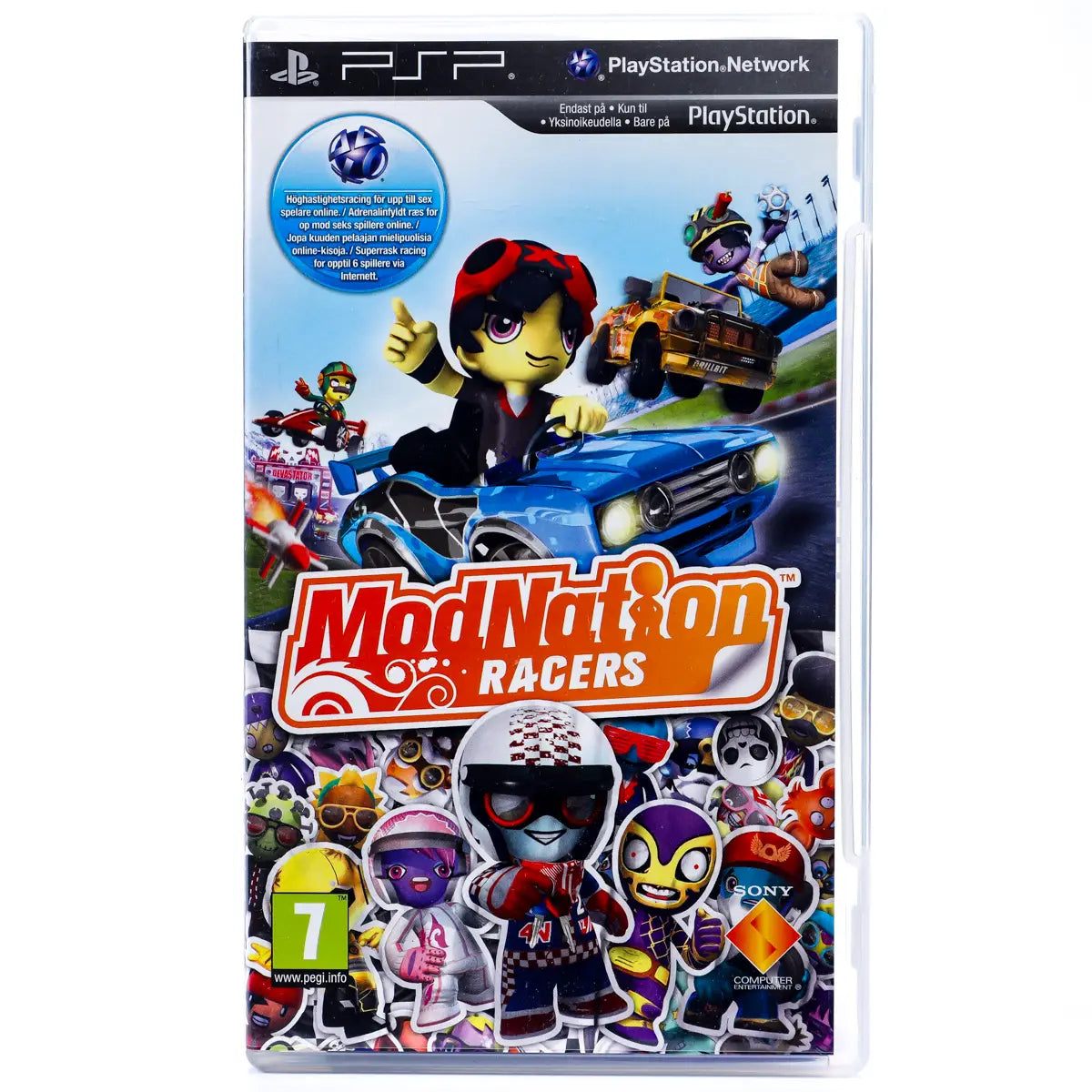 ModNation Racers - PSP spill - Retrospillkongen