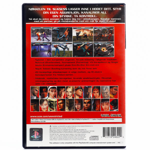 Renovert Tekken Tag Tournament - PS2 spill - Retrospillkongen