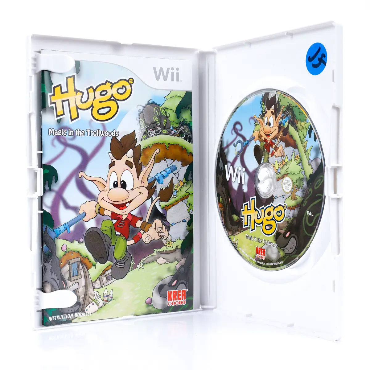Hugo: Magi i Trollskogen - WII spill - Retrospillkongen