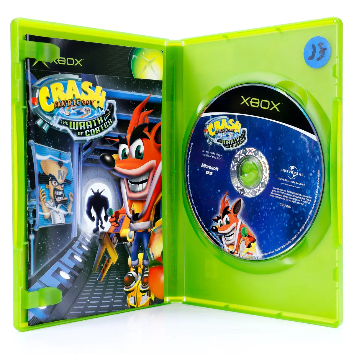 Crash Bandicoot the Wrath of Cortex - Xbox spill - Retrospillkongen
