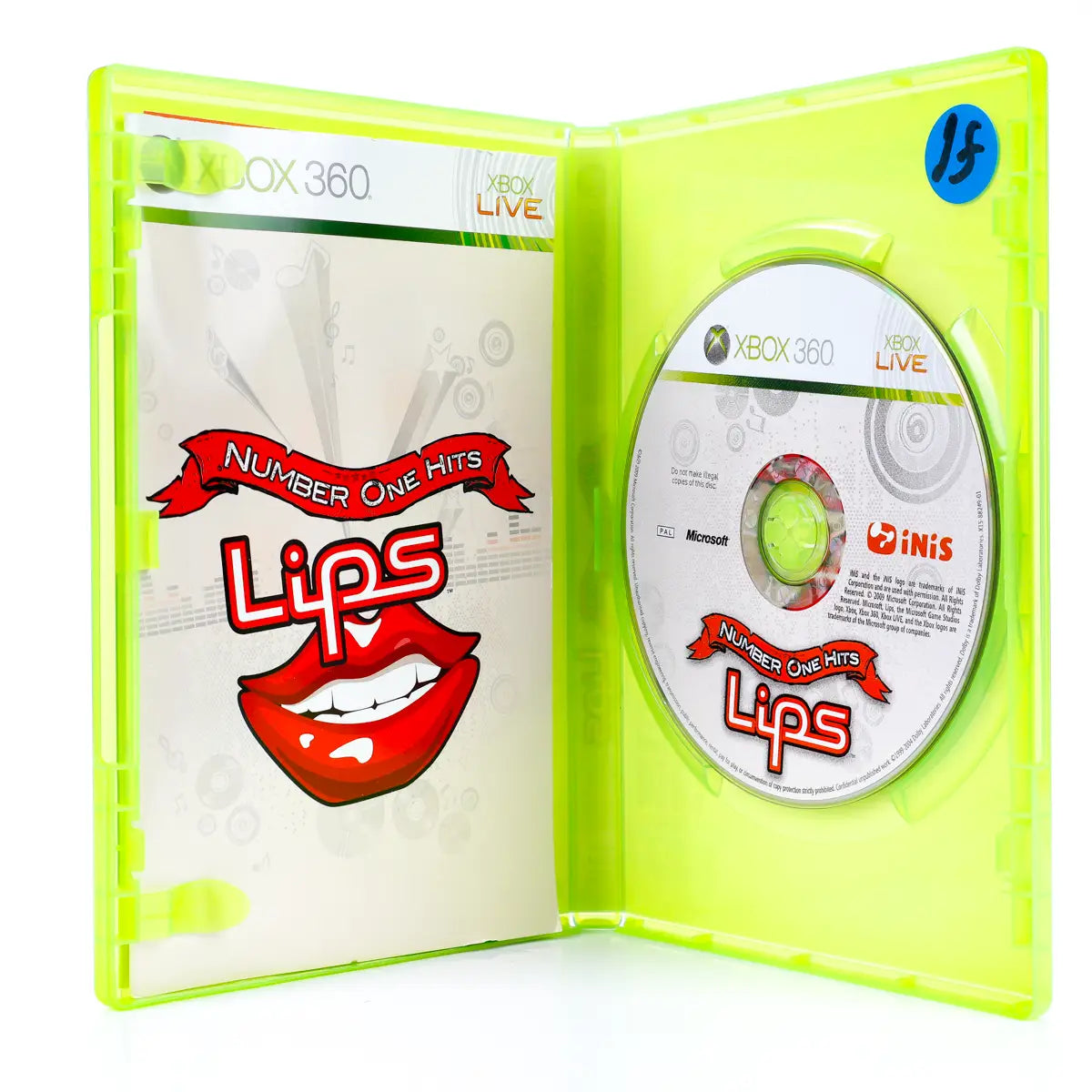Lips: Number One Hits - Xbox 360 spill - Retrospillkongen
