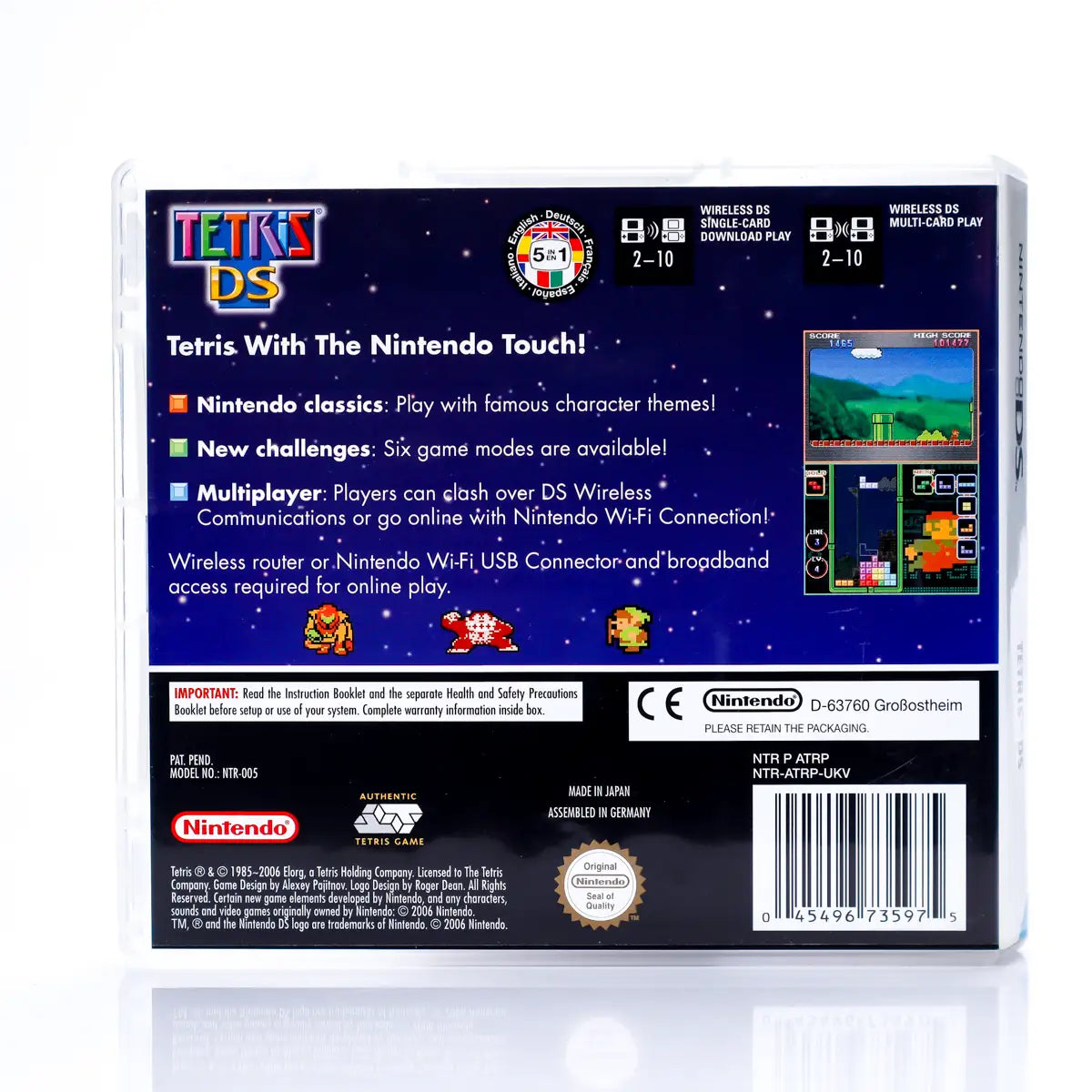 Tetris DS - Nintendo DS spill - Retrospillkongen