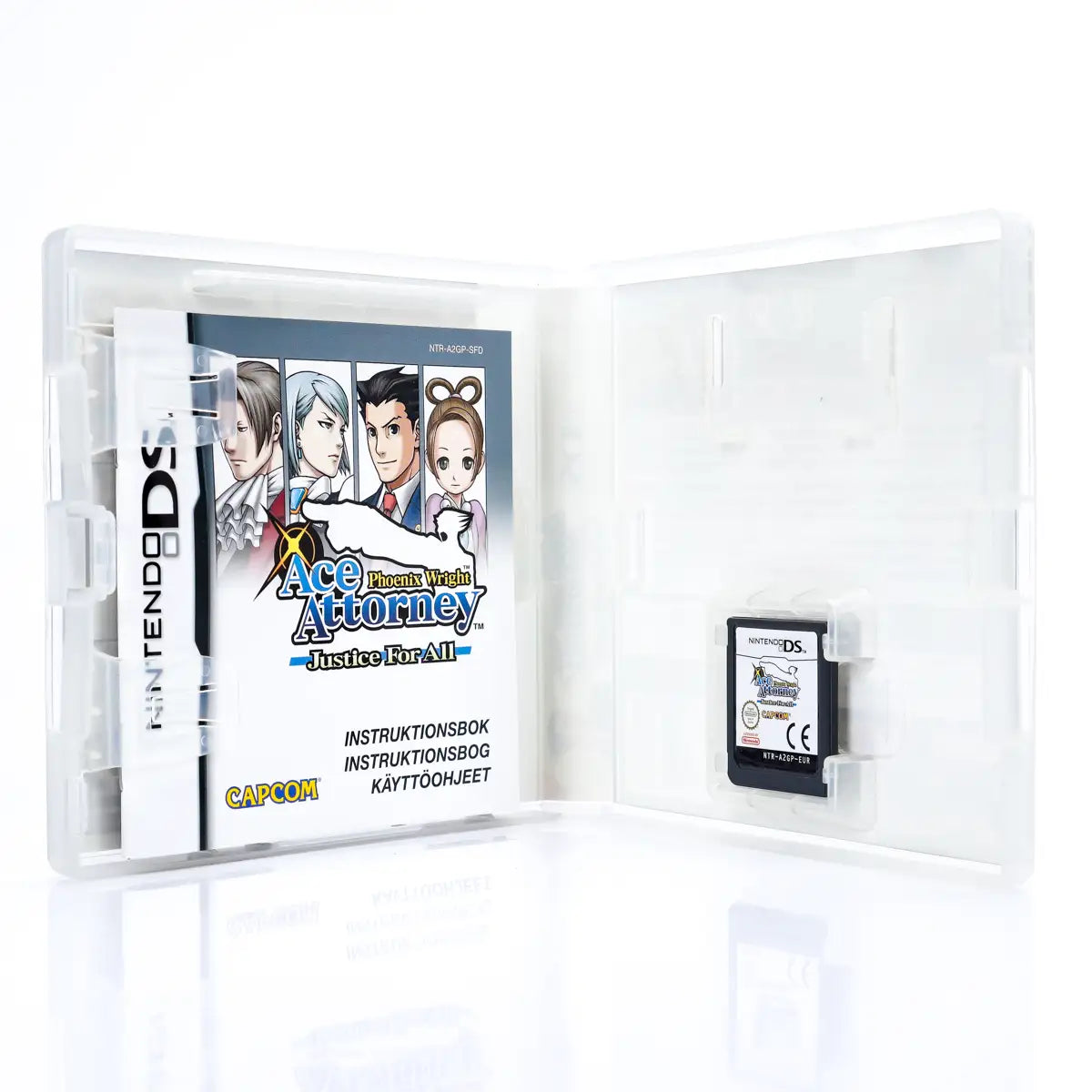 Phoenix Wright: Ace Attorney - Justice for All - Nintendo DS spill - Retrospillkongen