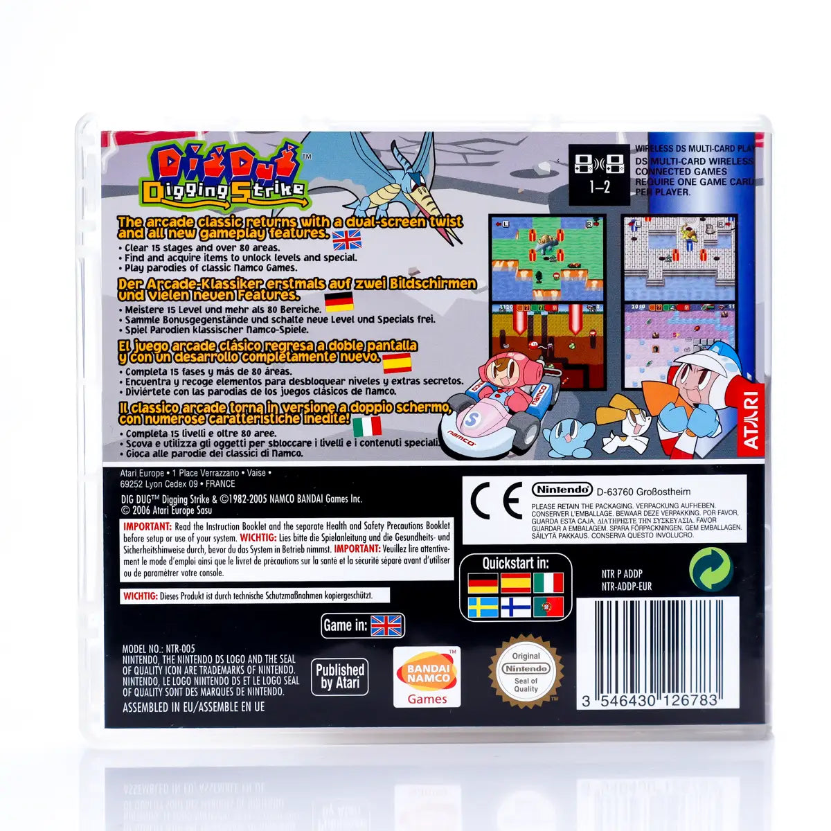 Dig Dug: Digging Strike - Nintendo DS spill - Retrospillkongen