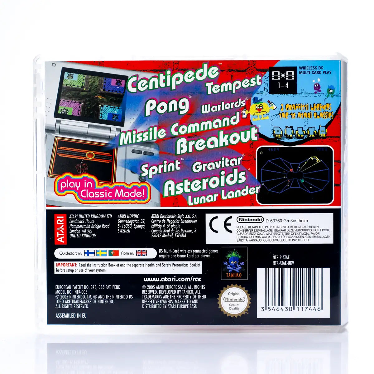 Retro Atari Classics - Nintendo DS spill - Retrospillkongen