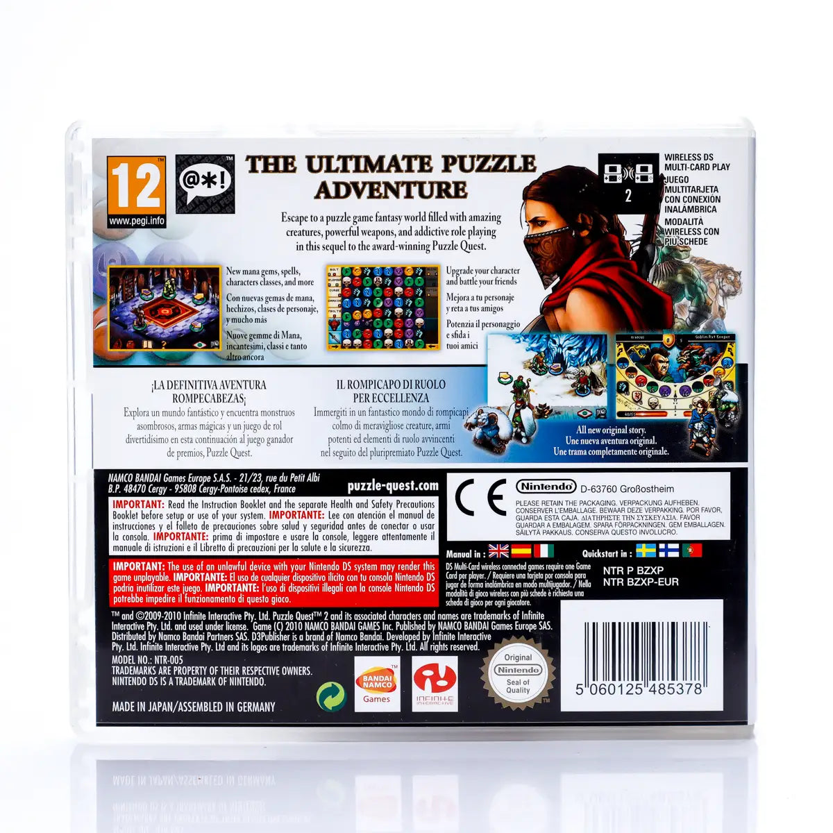 Puzzle Quest 2 - Nintendo DS spill - Retrospillkongen