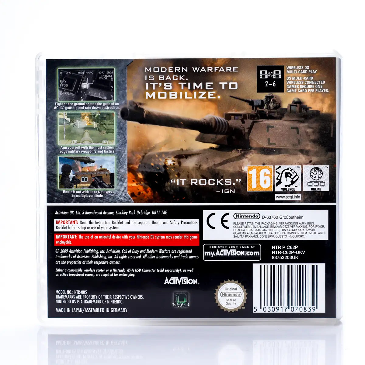 Call of Duty: Modern Warfare - Mobilized - Nintendo DS - Retrospillkongen