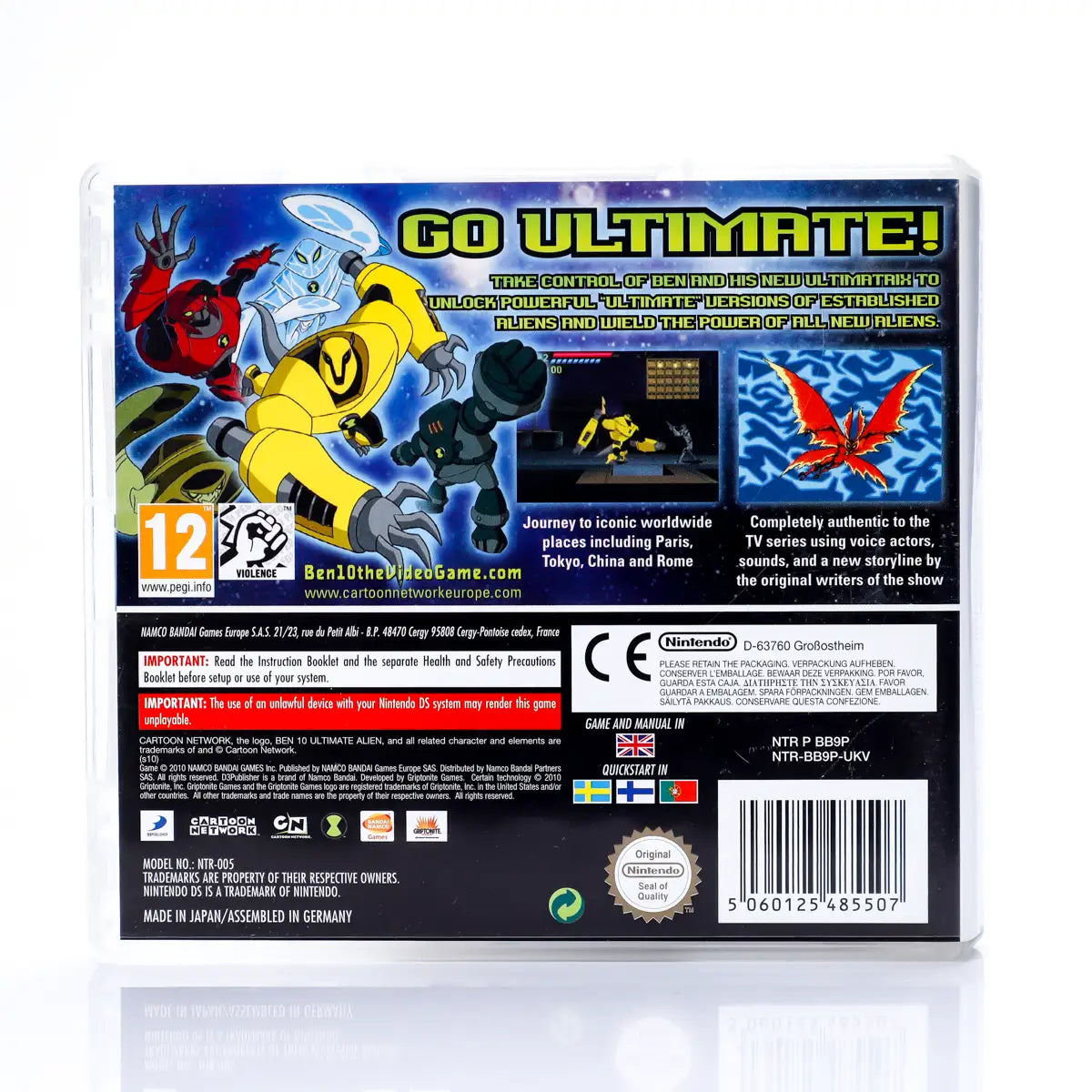 Ben 10: Ultimate Alien - Cosmic Destruction - Nintendo DS spill - Retrospillkongen