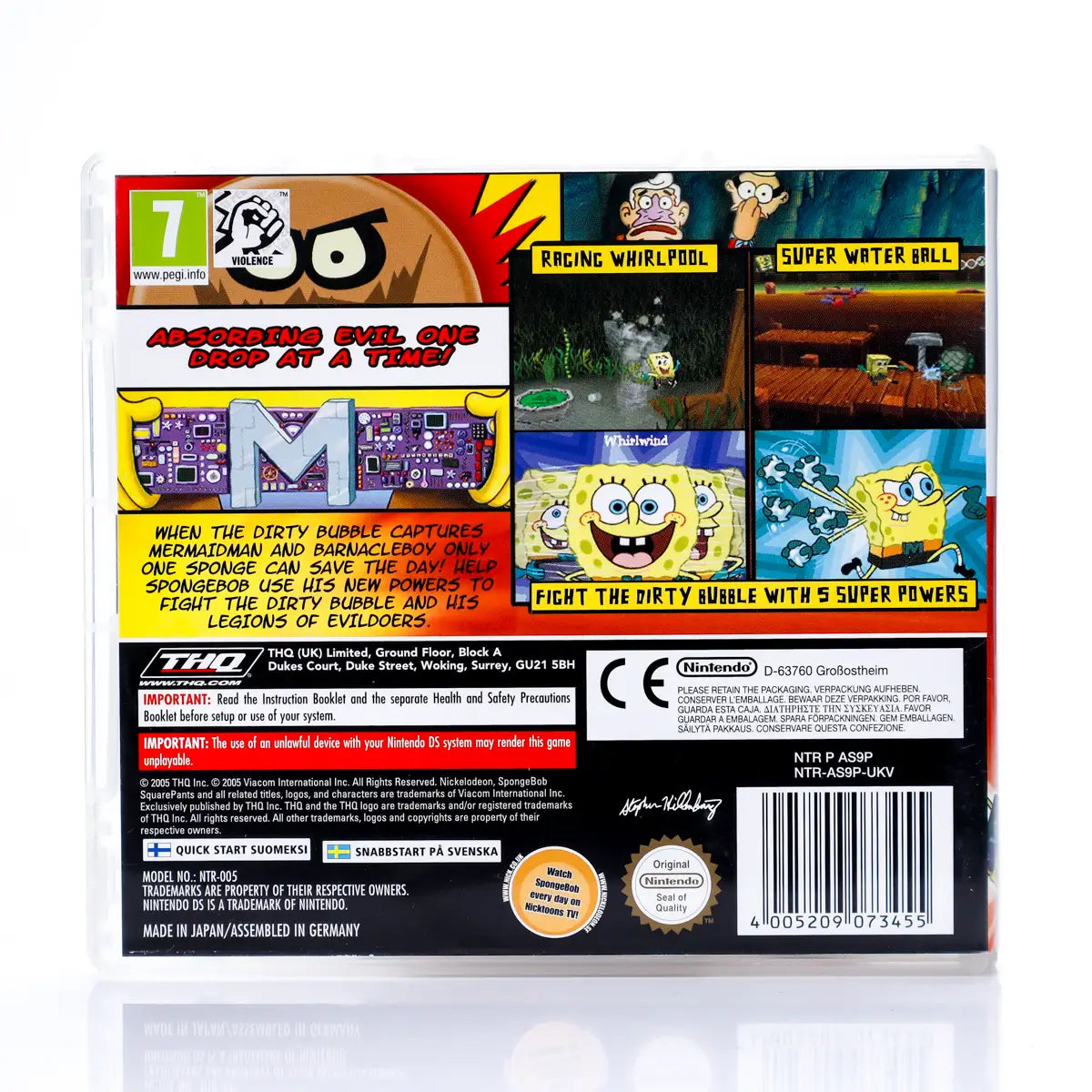 SpongeBob SquarePants: The Yellow Avenger - Nintendo DS spill - Retrospillkongen