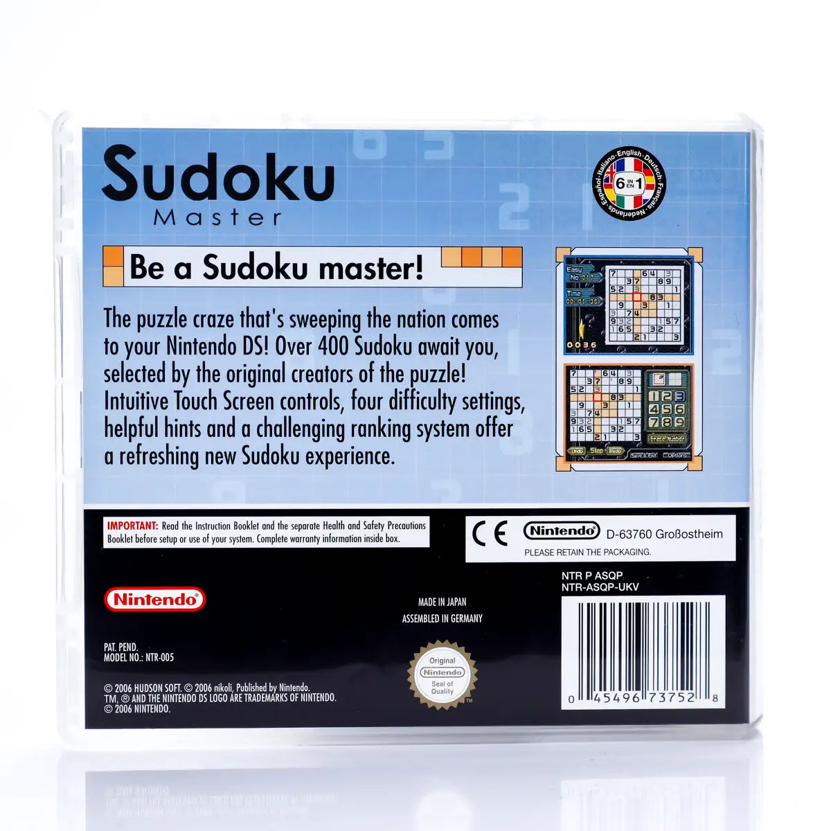 Sudoku Master - Nintendo DS spill - Retrospillkongen