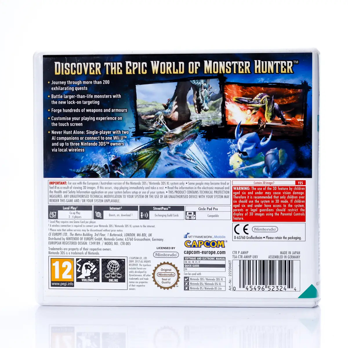 Monster Hunter 3: Ultimate - Nintendo 3DS spill - Retrospillkongen