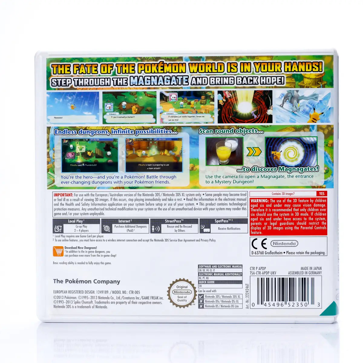 Pokémon Mystery Dungeon: Gates to Infinity - Nintendo 3DS spill - Retrospillkongen