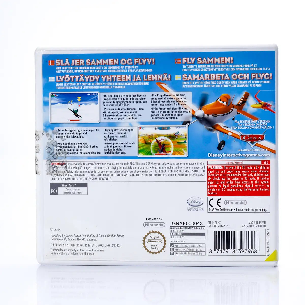 Disney Planes - Nintendo 3DS spill - Retrospillkongen
