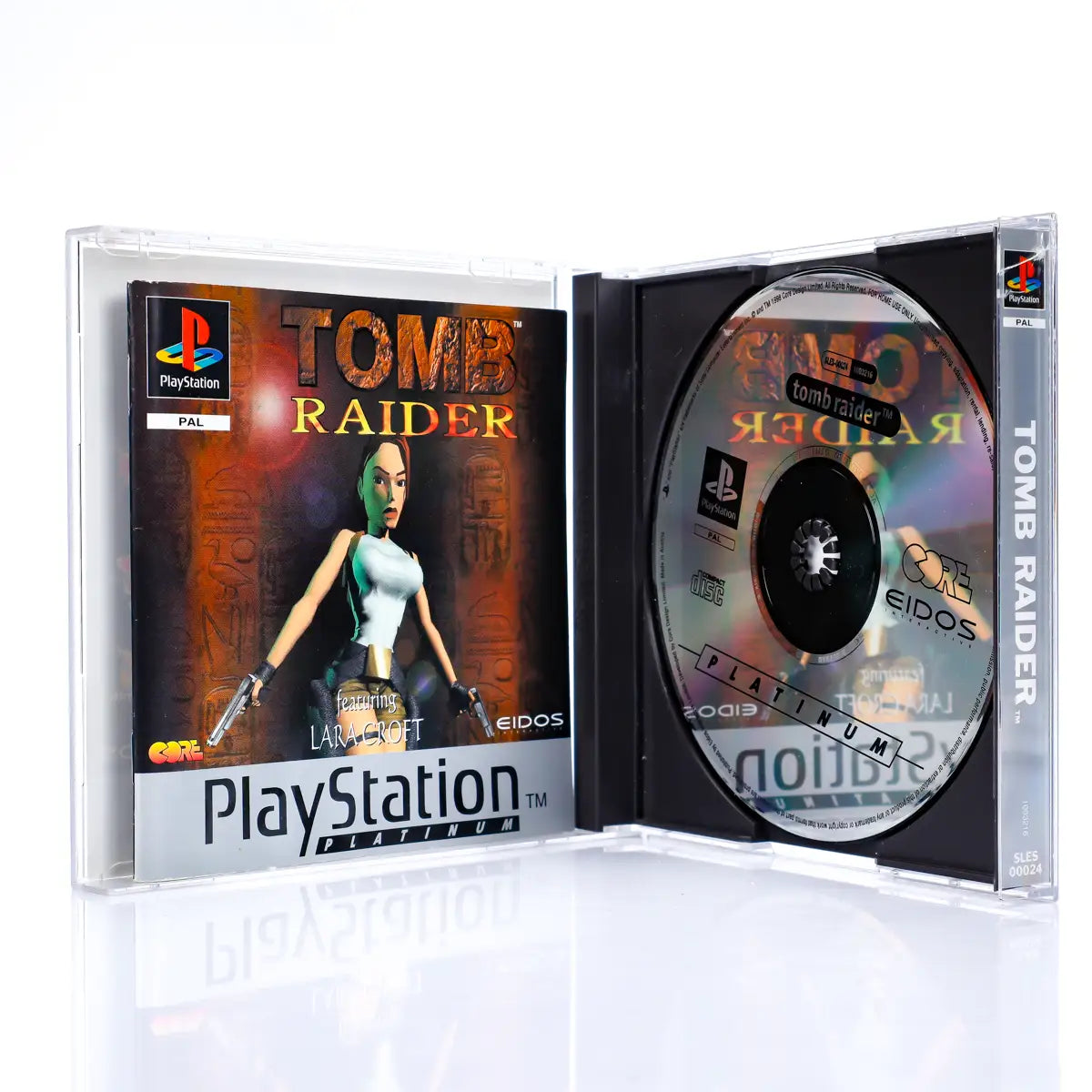 Tomb Raider - PS1 spill - Retrospillkongen