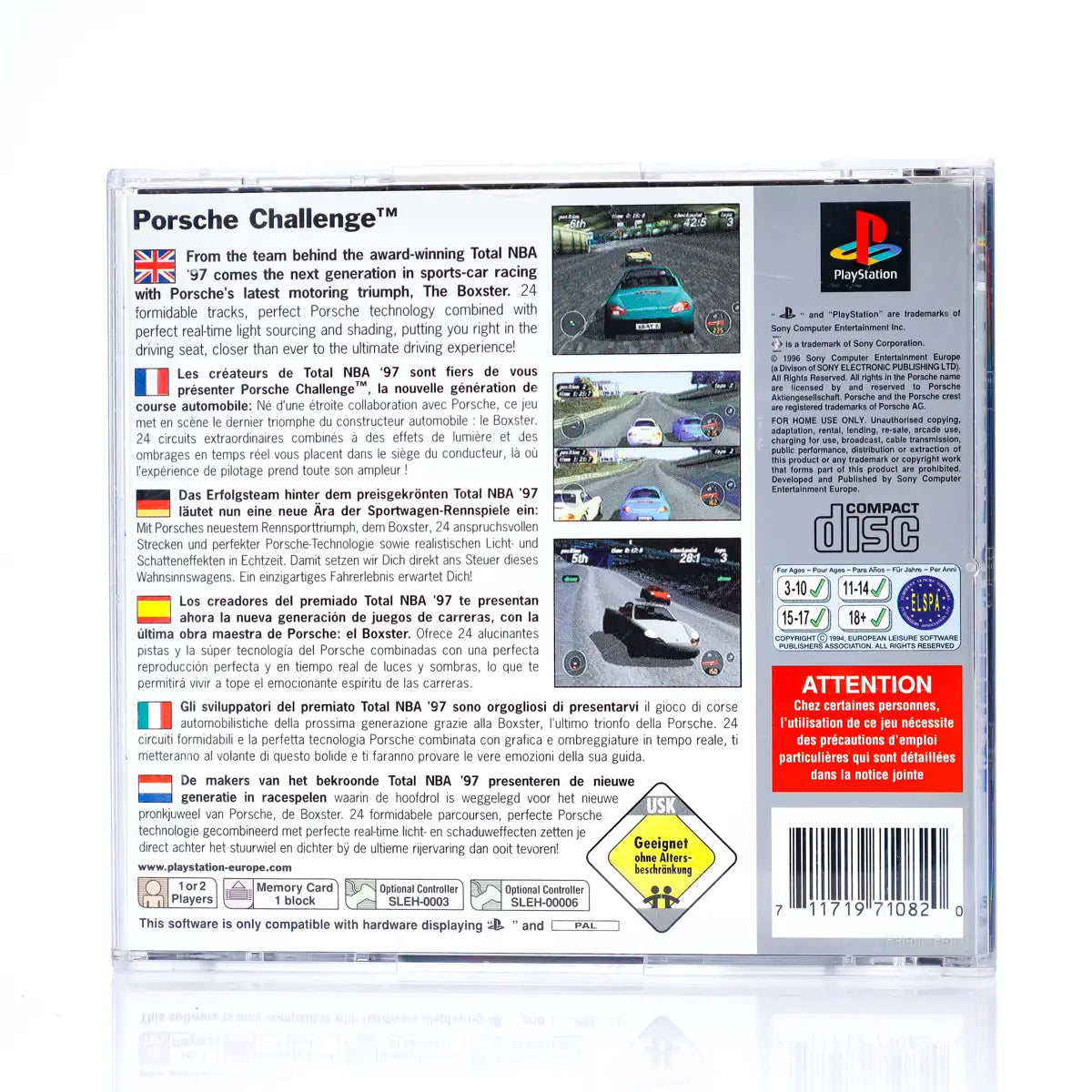 Porsche Challenge - PS1 spill - Retrospillkongen
