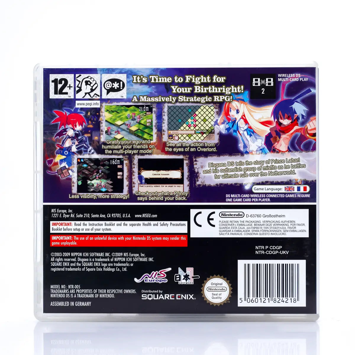 Disgaea DS - Nintendo DS spill - Retrospillkongen