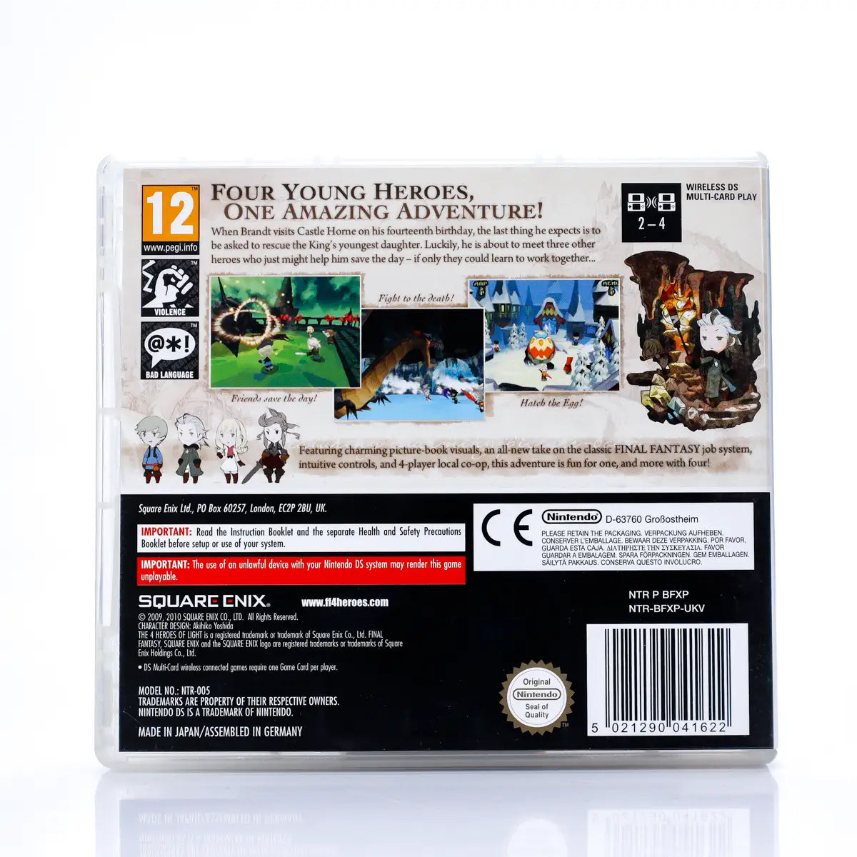 Final Fantasy: The 4 Heroes of Light - Nintendo DS spill - Retrospillkongen